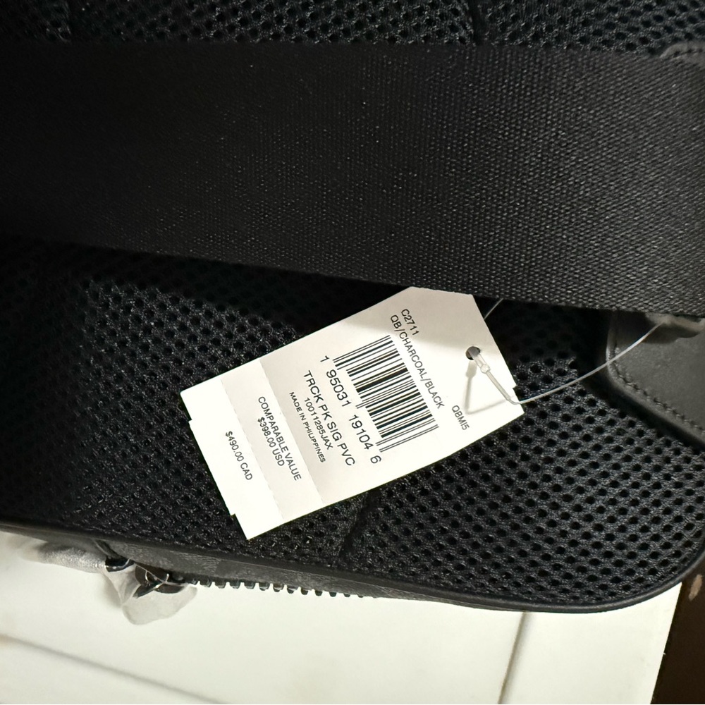 Coach Black and Gray Men's Belt Bag - Picture 4 of 4
